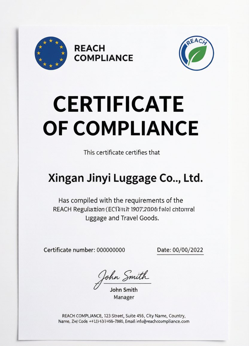 REACH Compliance Certificate