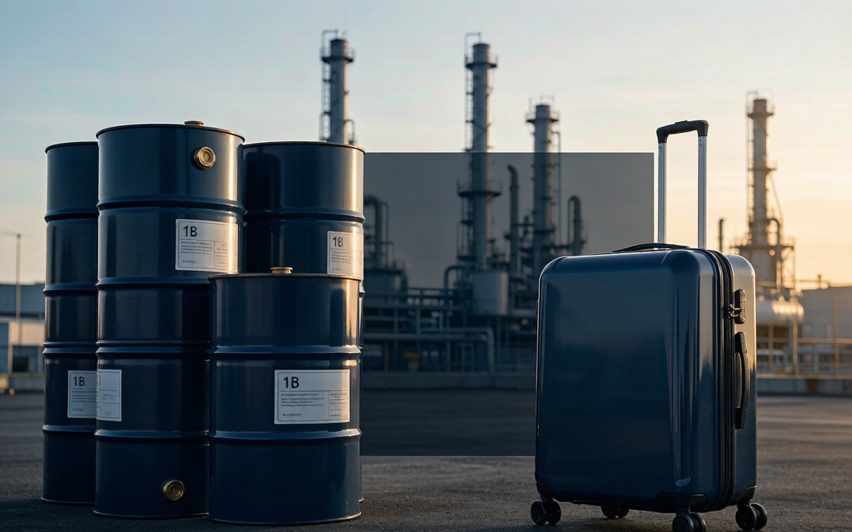 Oil barrels and luggage manufacturing