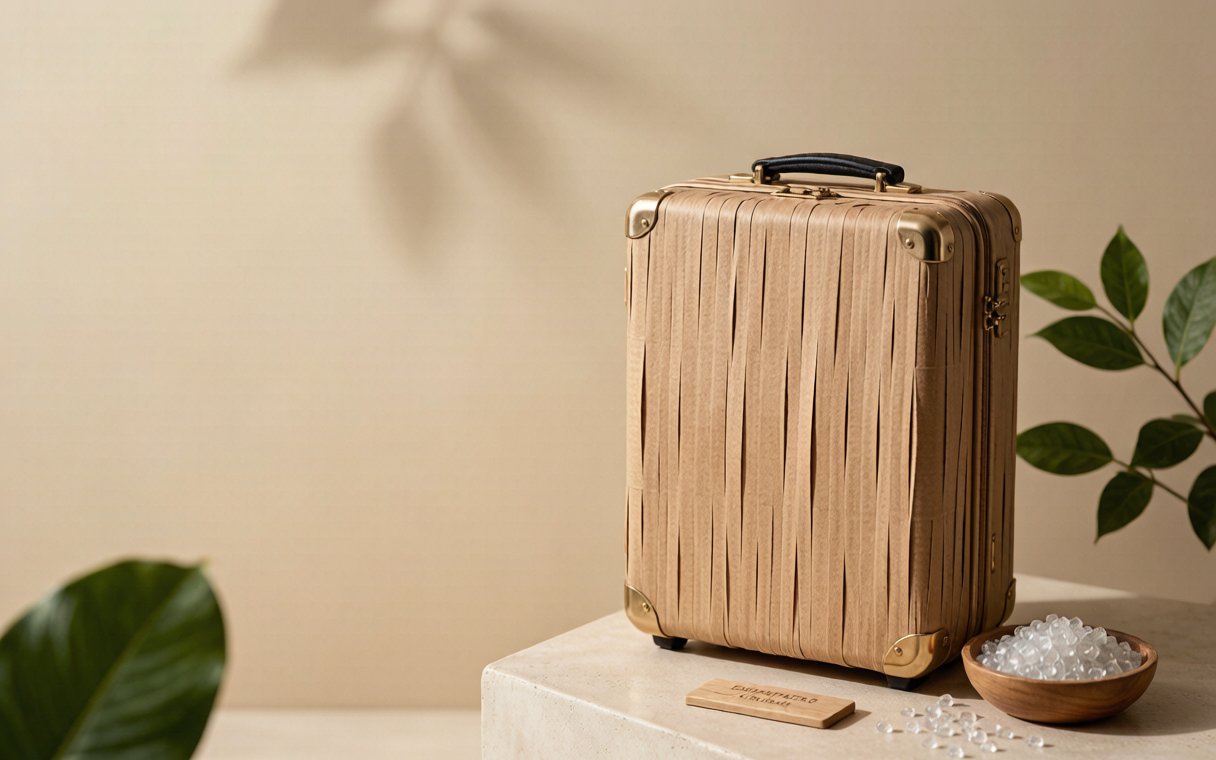 Sustainable eco-friendly luggage
